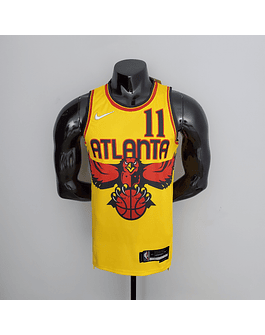 Atlanta HAWKS TRAE YOUNG #11 YELLOW - 75th ANNIVERSARY 