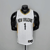 New Orleans Pelicans Zion Williamson #1 WHITE CITY EDITION