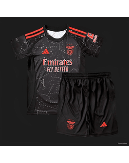 Equipamento secundário SL BENFICA 24/25 - Criança 