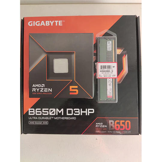 Bundle Ryzen 5 7600X + B650M + 16GB DDR5