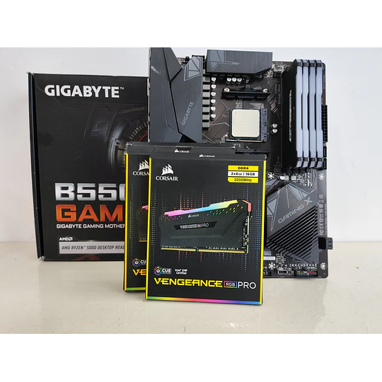 Bundle AM4 | Ryzen 7 5700X+ B550 + 32GB DDR4