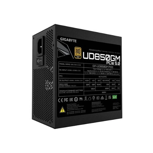 Fonte GIGABYTE Gaming Gold PG5 850W ATX 3.1 Full Modular