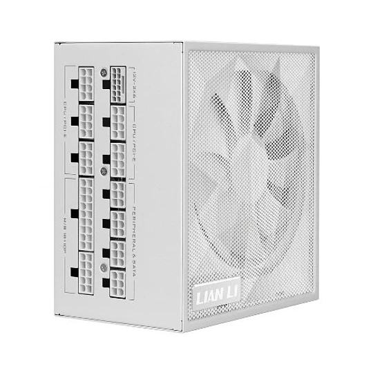 Fonte Lian Li SX850P 850W 80+ Platinum ATX 3.1 Modular Branco