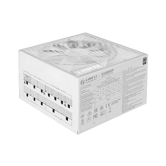 Fonte Lian Li SX850P 850W 80+ Platinum ATX 3.1 Modular Branco