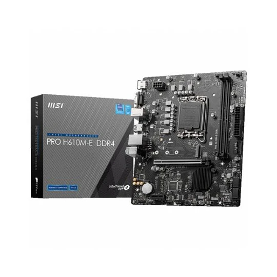 Motherboard MSI PRO H610M-E DDR4 (LGA1700) Micro ATX