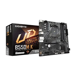 Motherboard Gigabyte B550M K (AM4, DDR4, M-ATX)