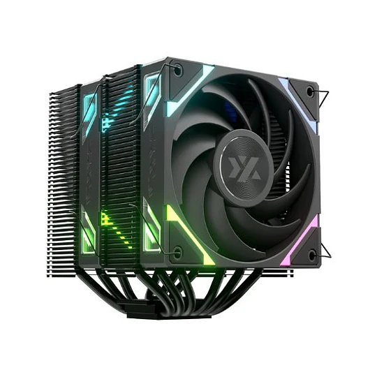 Cooler CPU XYZ Thermax 6 Duo Black 120mm Multisocket ARGB
