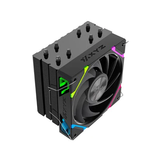 Cooler CPU XYZ THERMAX 4 BLACK 120MM MULTISOCKET ARGB