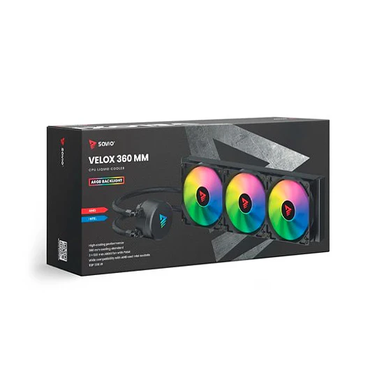 Watercooler SAVIO VELOX 360MM ARGB