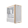 Caixa Lian Li LANCOOL 217 Wood Branco ATX