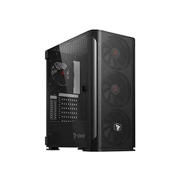 Caixa SAVIO SHADOW X2 ATX Midi Tower Preta