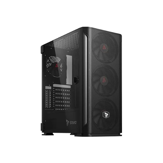 Caixa SAVIO SHADOW X2 ATX Midi Tower Preta