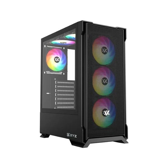 Caixa XYZ AIRONE 300 X MESH BLACK ATX
