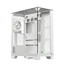 Caixa XYZ Trifecta Midi Tower ATX Branca ARGB