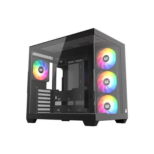 Caixa XYZ TESSERACT X BLACK ATX
