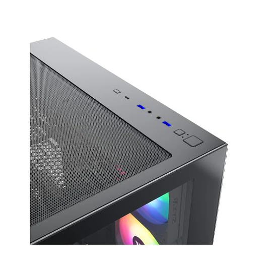 Caixa XYZ TESSERACT X BLACK ATX
