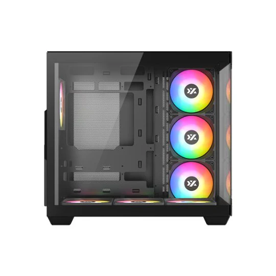Caixa XYZ TESSERACT X BLACK ATX