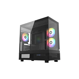Caixa XYZ AURORA 50 BLACK ATX ARGB