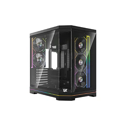 Caixa XYZ Neutron X Midi Tower ATX Preta ARGB