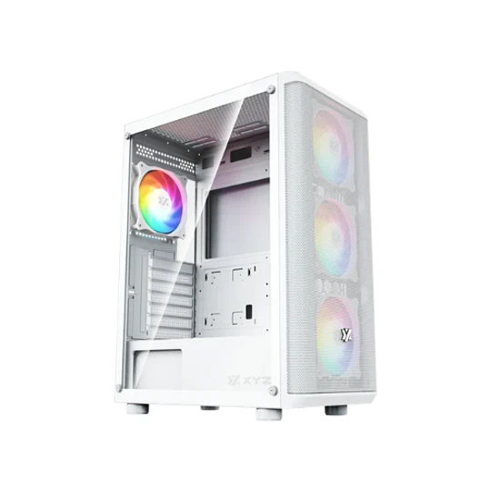 Caixa XYZ AIRONE 60 MESH WHITE ATX ARGB