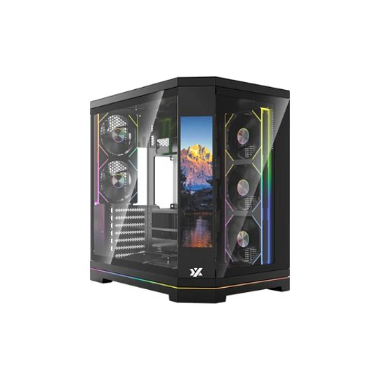 Caixa XYZ NEUTRON X PRO BLACK ATX ARGB