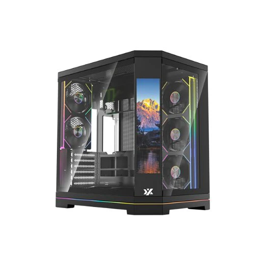 Caixa XYZ NEUTRON X PRO BLACK ATX ARGB