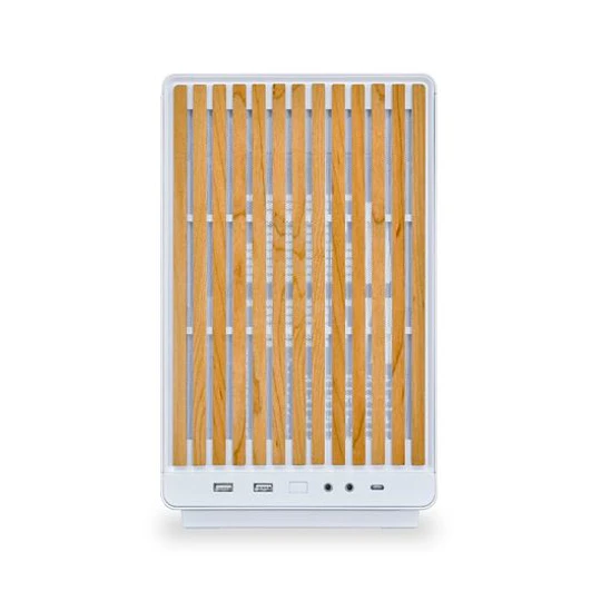 Caixa Lian Li DAN A3 Wood White (Mini-ATX)