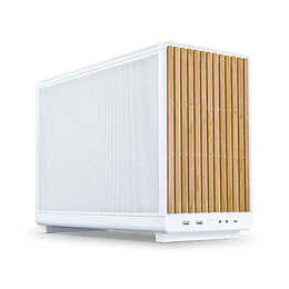 Caixa Lian Li DAN A3 Wood White (Mini-ATX)