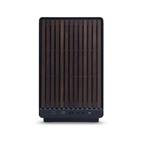 Caixa Lian Li A3 Wood Glass Version Black M-ATX