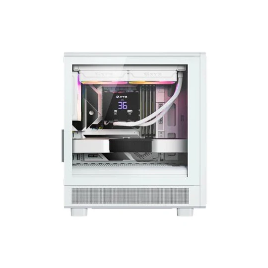 Caixa XYZ ATOM WHITE Micro-ATX ARGB USB 3.0 USB C