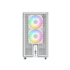 Caixa XYZ ATOM WHITE Micro-ATX ARGB USB 3.0 USB C