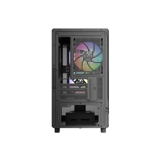 Caixa XYZ ATOM BLACK 3 VENT ARGB Micro-ATX