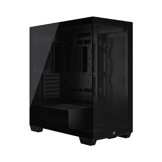 Caixa Corsair 3500X Midi Tower ATX Preta Vidro Temperado USB-C