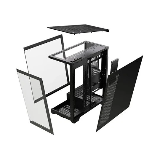Caixa Corsair 3500X Midi Tower ATX Preta Vidro Temperado USB-C