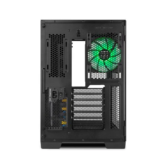Caixa NOX Hummer Astra Midi Tower ATX Preta Vidro Temperado