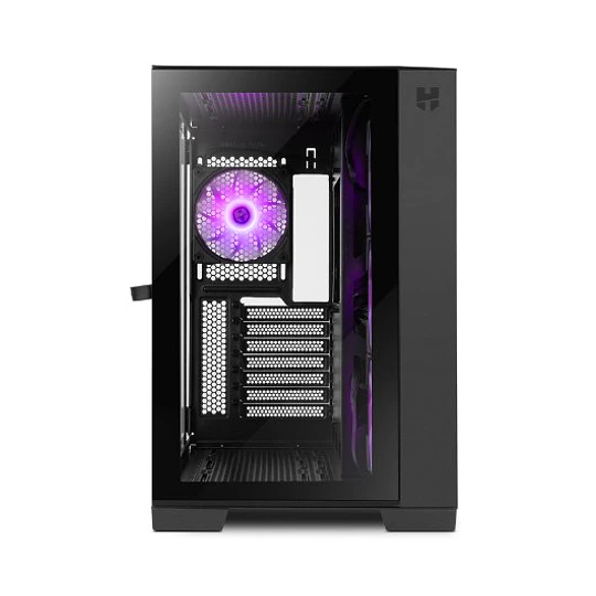 Caixa NOX Hummer Astra Midi Tower ATX Preta Vidro Temperado