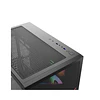 Caixa XYZ Qubex Midi Tower ATX Preta ARGB