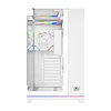 Caixa XYZ Tesseract ARGB Midi Tower ATX Branca