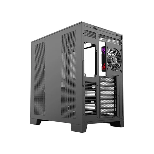 Caixa XYZ Tesseract ARGB Midi Tower ATX Preta