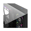 Caixa XYZ Tesseract ARGB Midi Tower ATX Preta