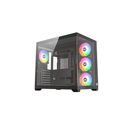 Caixa XYZ Tesseract X 50 Midi Tower ATX Preta ARGB