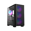 Caixa Montech Air 100 ARGB Micro Tower mATX Preta