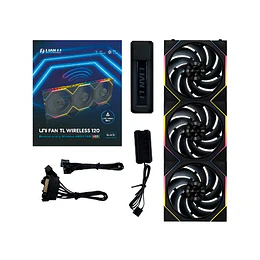 Ventoinha Lian Li UNI FAN TL120 Wireless Preta 120mm Pack 3
