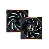 Ventoinha Lian Li UNI FAN TL120 LCD Wireless Preta 120mm Pack 3