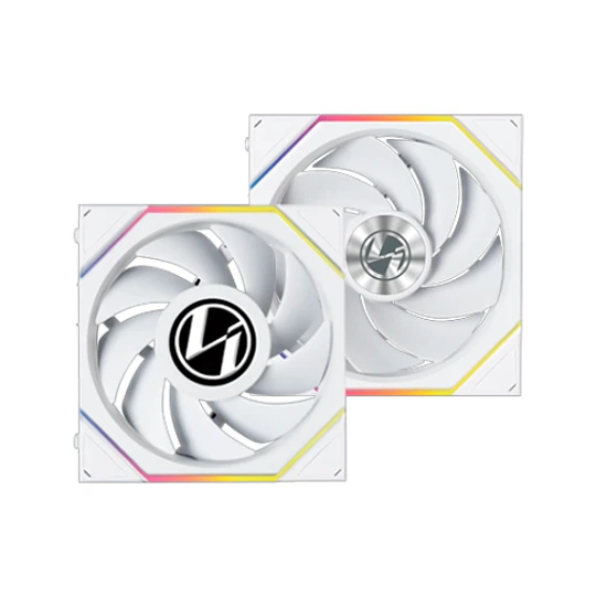 Ventoinha Lian Li UNI FAN TL120 LCD Wireless Branca 120mm