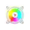 Ventoinha Savio FAN-01 Branca RGB 120mm 1200RPM 4 unidades