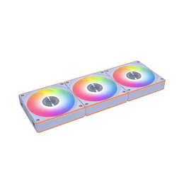 Ventoinha Lian Li UNI FAN CL120 LCD Wireless RGB 3x 120mm Branca