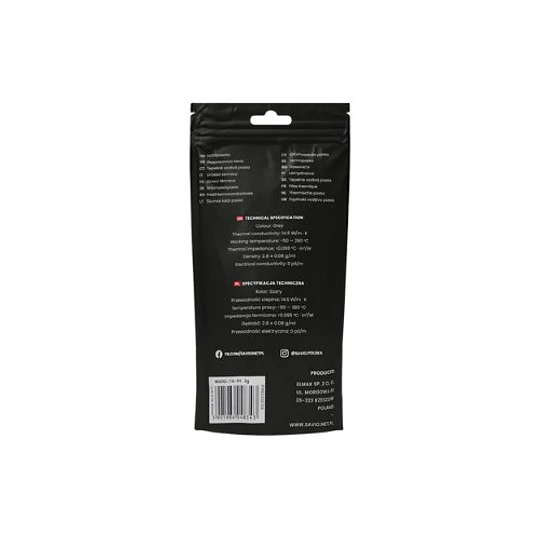 Pasta Térmica Savio TG-04 2G