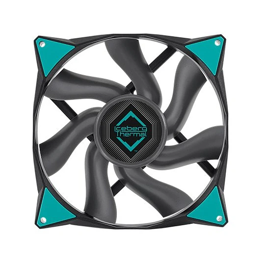 Ventoinha Iceberg Thermal Icegale 140mm ARGB PWM 1600RPM Preta