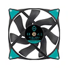 Ventoinha Iceberg Thermal Icegale 140mm ARGB PWM 1600RPM Preta